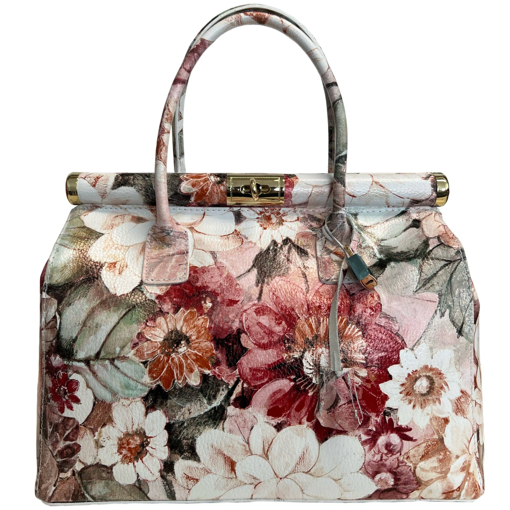 Sac à main Modarno Sac à main en cuir pour femme avec bandoulière: Brossé
