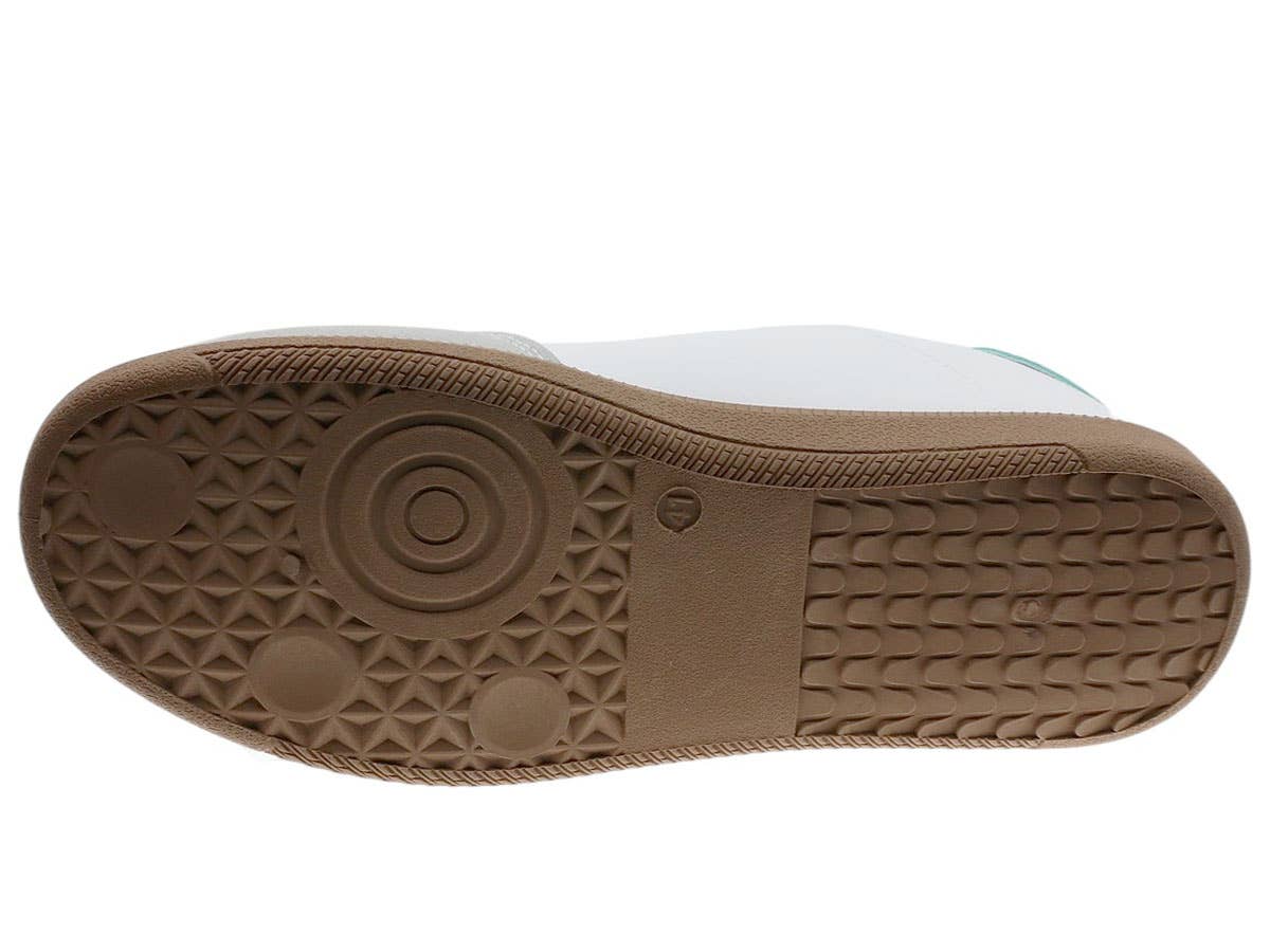Chaussure décontractée: Blanc/Vert / 43