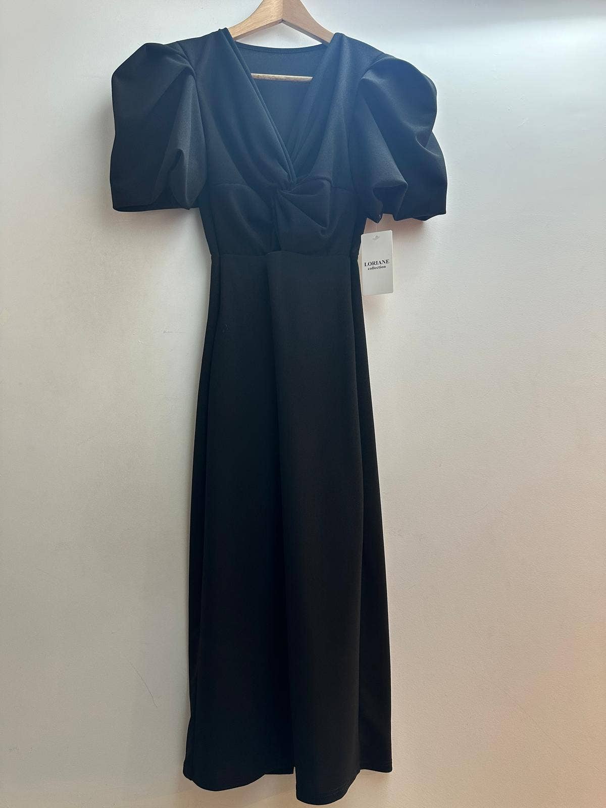 6247U Robe midi uni: Rouge