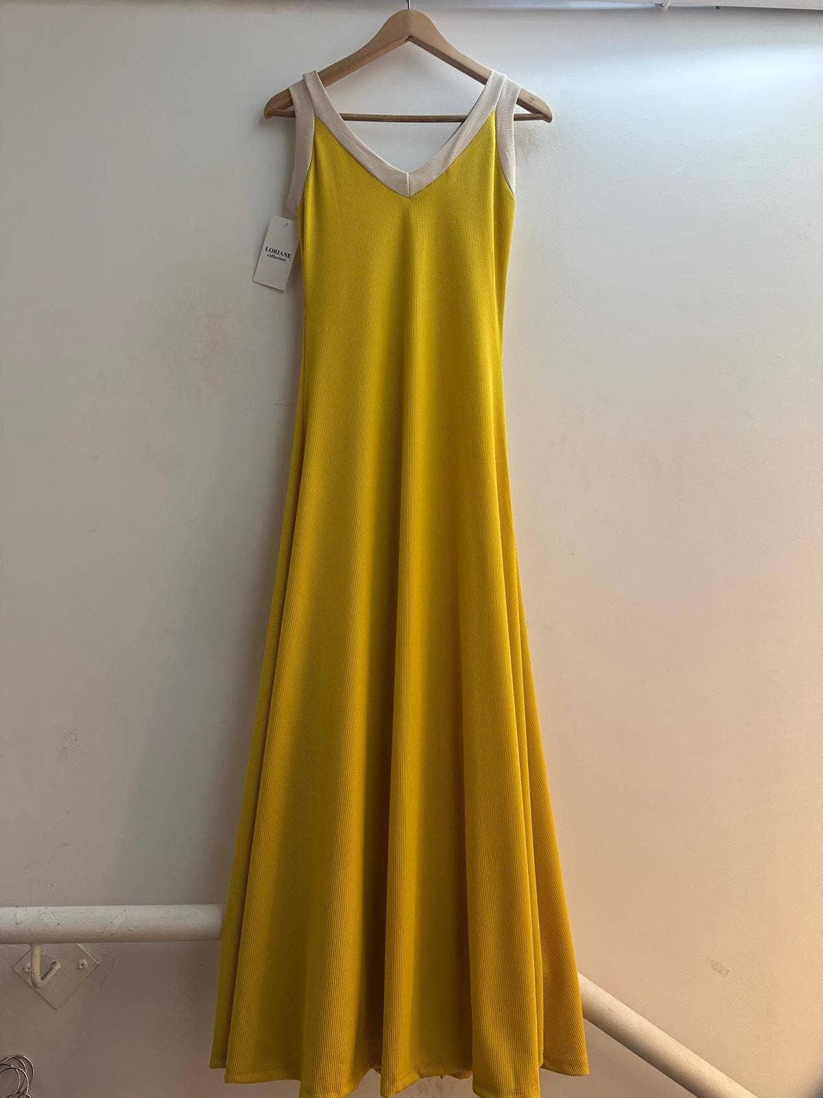 9655 robe débardeur longues avec fente devant taille unique : Noir / Taille unique