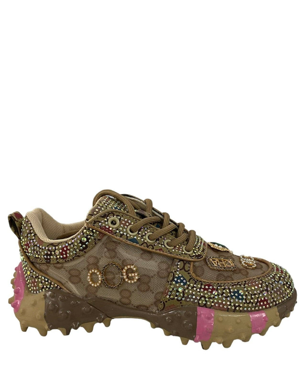 Chaussures de sport AQ720 OOG pour femmes: Marron / 37