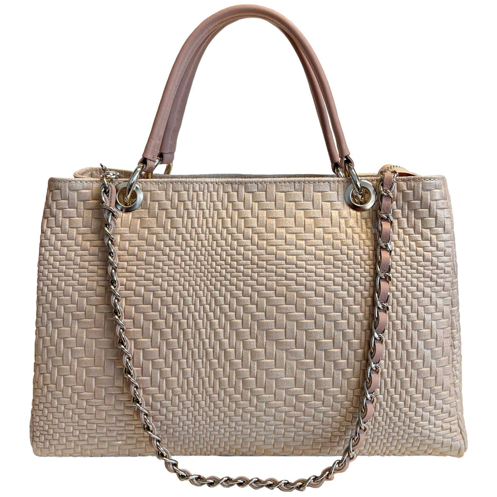 Sac à main Modarno pour femme en cuir véritable avec bandoulière: Nuit verte