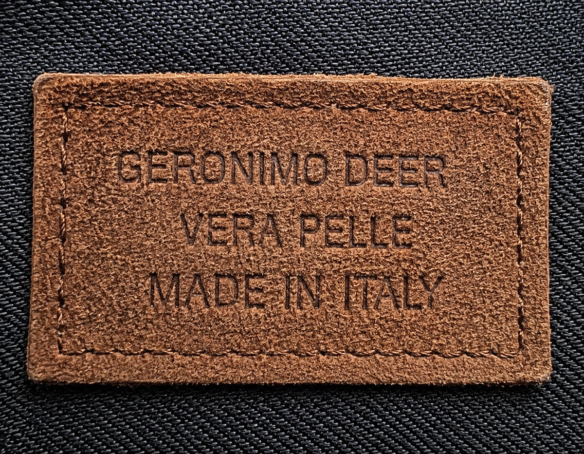 Sac  marron en cuir véritable – Fabriqué en Italie