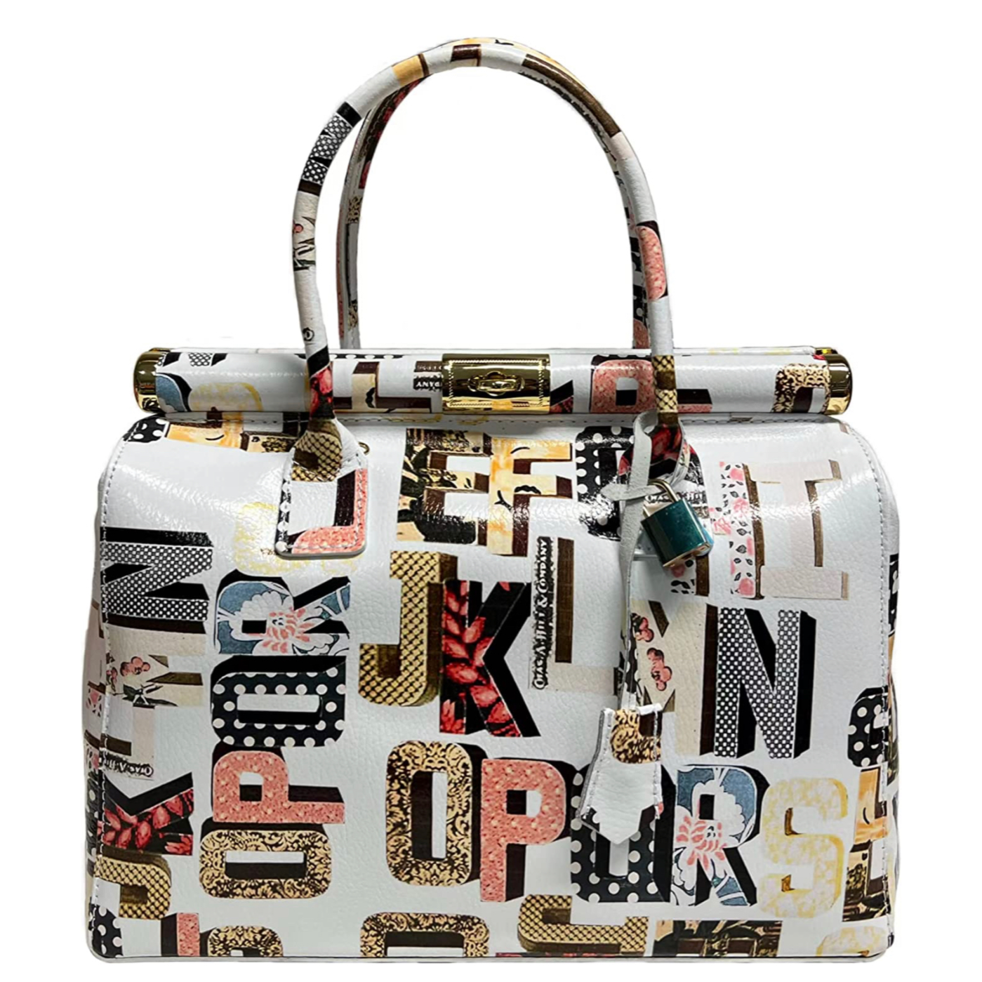 Sac à main Modarno Sac à main en cuir pour femme avec bandoulière: Brossé