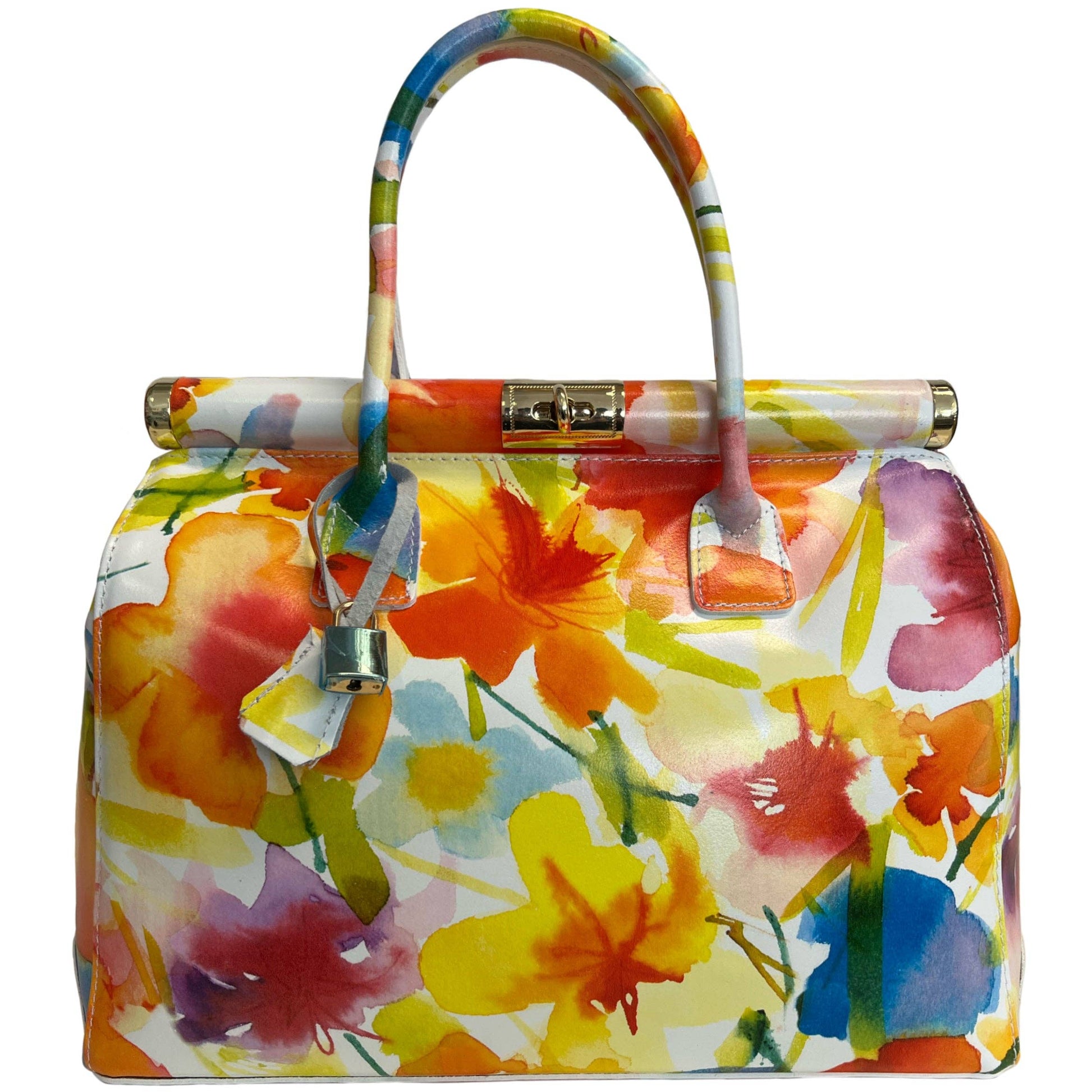 Sac à main Modarno Sac à main en cuir pour femme avec bandoulière: Brossé