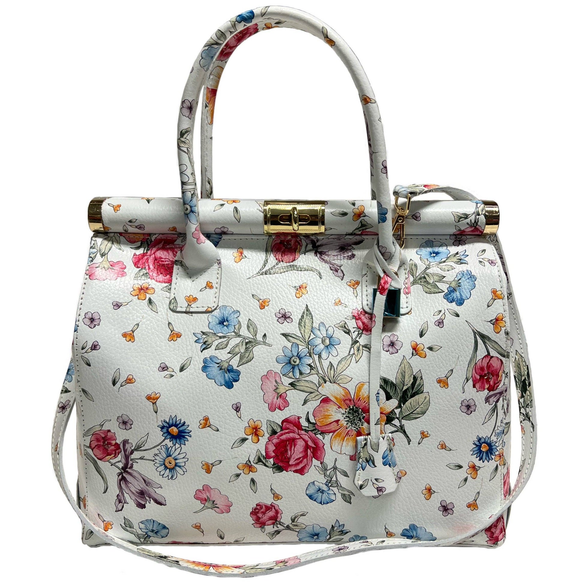 Sac à main Modarno Sac à main en cuir pour femme avec bandoulière: Brossé