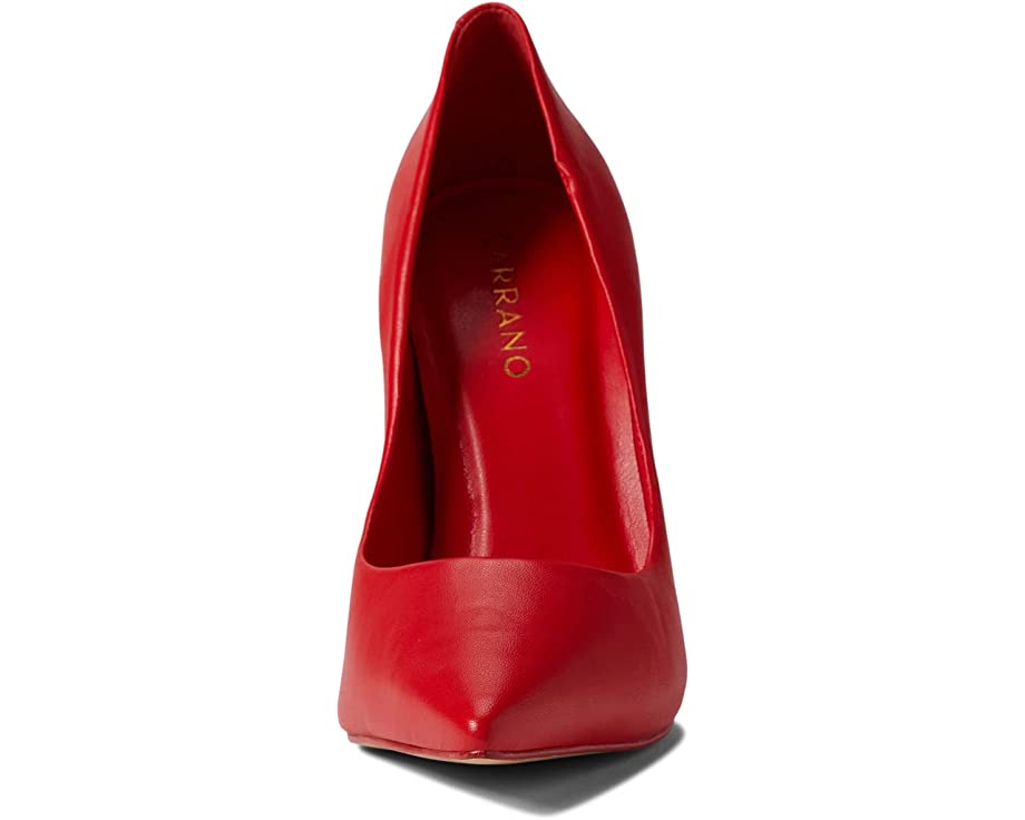 *Presque épuisé* Escarpin en cuir rouge 404003DRD: 6