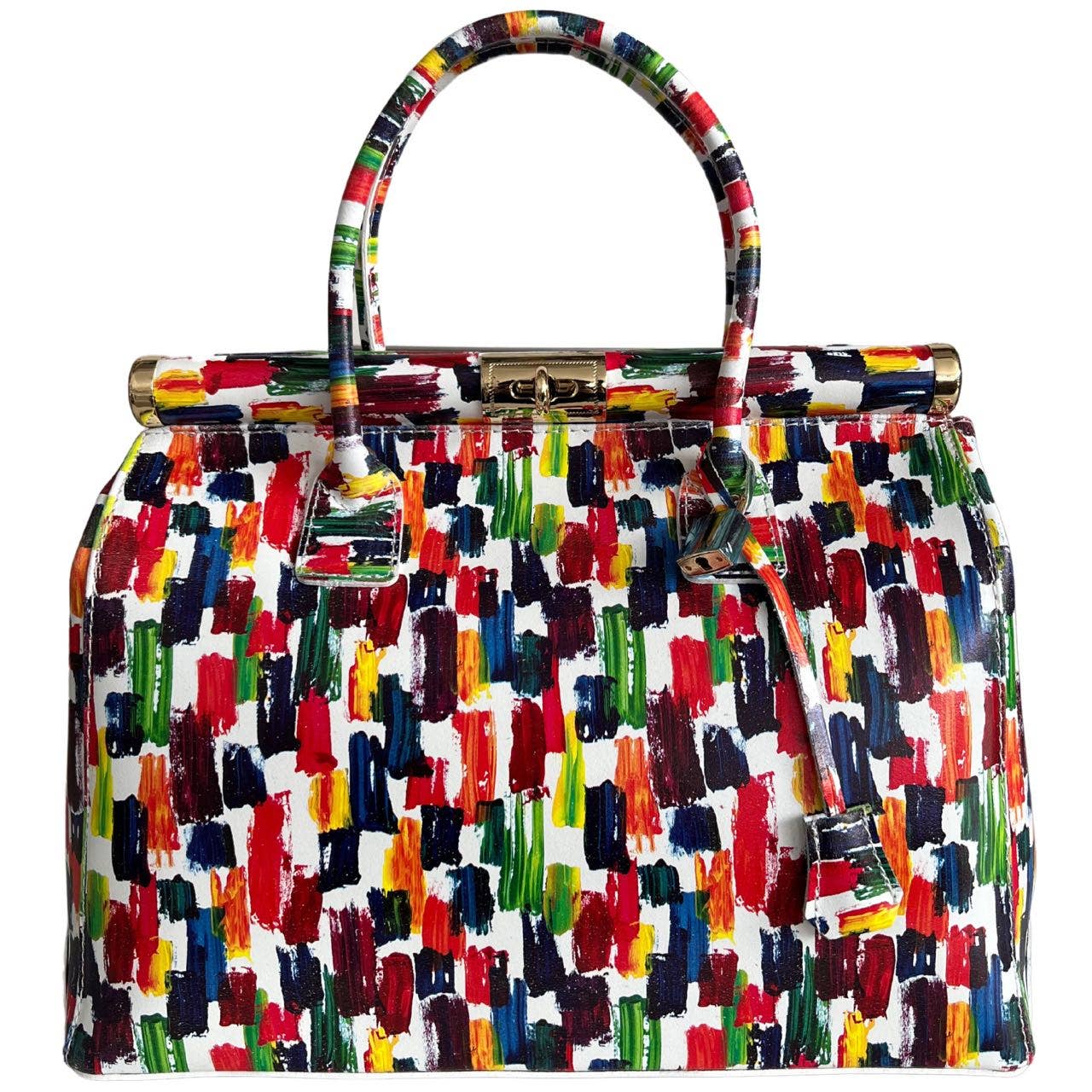 Sac à main Modarno Sac à main en cuir pour femme avec bandoulière: Brossé