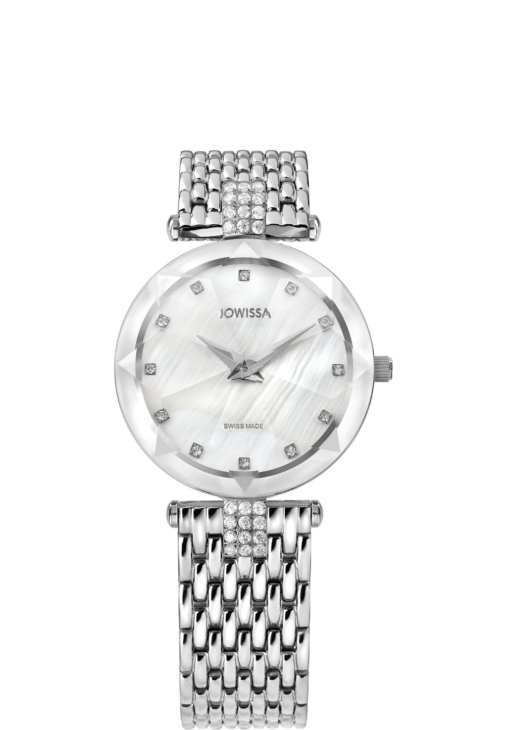Montre suisse pour femme Facet Strass J5.636.M